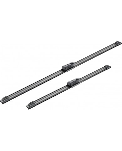 Bosch Automotive Tergicristalli Aerotwin A863S, Lunghezza 650Mm/450Mm, 1 Set Per Parabrezza Anteriore, Nero, 65 x 4 x 5 cm, 280 Bosch Automotive Tergicristalli Aerotwin A863S, Lunghezza 650Mm/450Mm, 1 Set Per Parabrezza Anteriore, Nero, 65 x 4 x 5 cm, 280