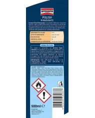 AREXONS POLISH RINNOVANTE 500 ml, rimuovi graffi, opacità e righe della carrozzeria, azione detergente, elimina ossidazione,