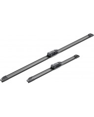 Bosch Automotive Tergicristall Aerotwin A299S, Lunghezza 600Mm/340Mm, 1 Set Per Parabrezza Anteriore, ‎5 x 3.4 x 60 cm 20 grammi