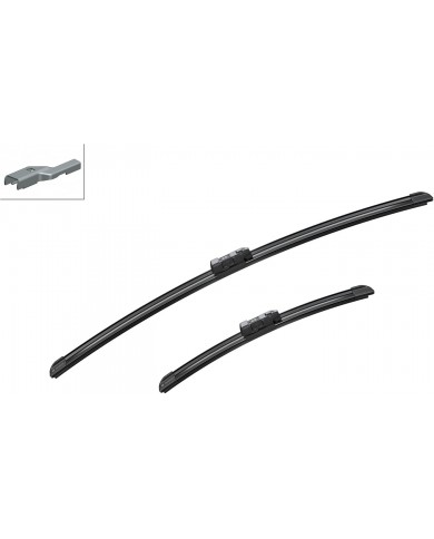 Bosch Automotive Tergicristall Aerotwin A299S, Lunghezza 600Mm/340Mm, 1 Set Per Parabrezza Anteriore, 5 x 3.4 x 60 cm 20 grammi Bosch Automotive Tergicristall Aerotwin A299S, Lunghezza 600Mm/340Mm, 1 Set Per Parabrezza Anteriore, 5 x 3.4 x 60 cm 20 grammi