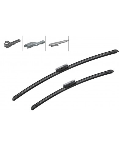 Bosch Automotive Tergicristalli Aerotwin Am462S, Lunghezza 600Mm/475Mm, 1 Set Per Parabrezza Anteriore, 60 x 1 x 3 cm 20 grammi Bosch Automotive Tergicristalli Aerotwin Am462S, Lunghezza 600Mm/475Mm, 1 Set Per Parabrezza Anteriore, 60 x 1 x 3 cm 20 grammi