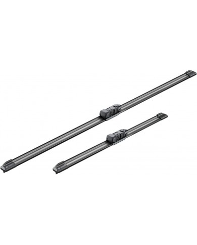 Tergicristalli Bosch Aerotwin A432S, Lunghezza 650mm/380mm, 1 set per parabrezza anteriore Tergicristalli Bosch Aerotwin A432S, Lunghezza 650mm/380mm, 1 set per parabrezza anteriore