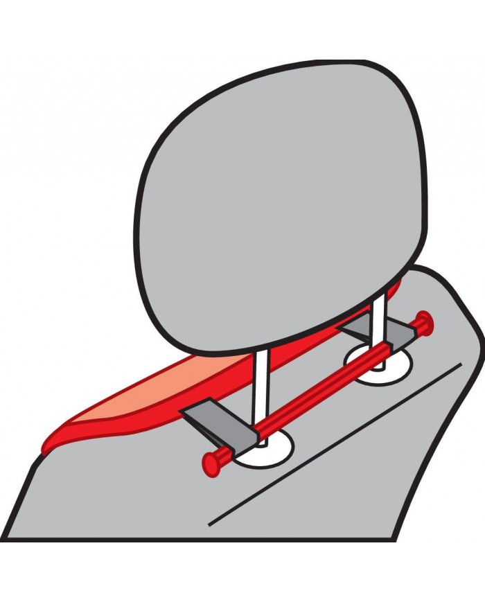 Lampa 54503 Sporting Fresh, Coppia schienali in Fibra Naturale - Antracite Lampa 54503 Sporting Fresh, Coppia schienali in Fibra Naturale - Antracite