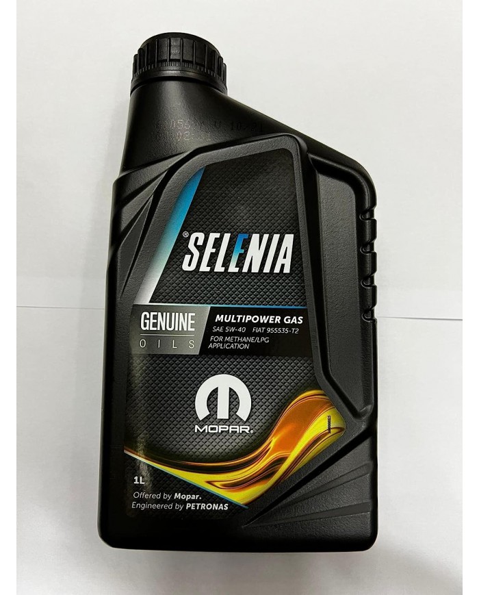 OLIO MOTORE AUTO SELENIA PETRONAS 5W40 MULTIPOWER GAS LITRI 4 OLIO MOTORE AUTO SELENIA PETRONAS 5W40 MULTIPOWER GAS LITRI 4