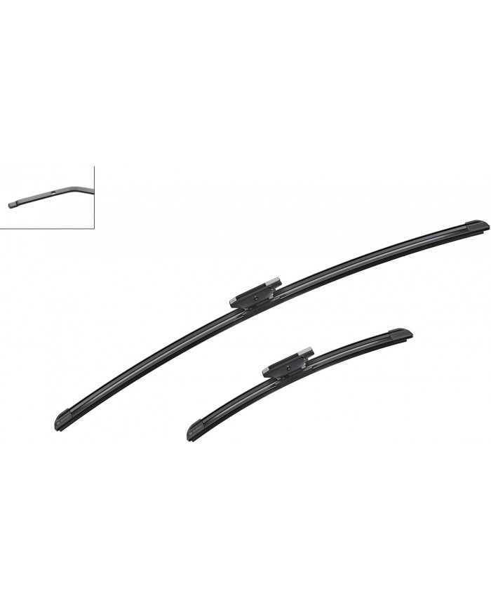 Tergicristalli Bosch Aerotwin A868S, Lunghezza 650mm/340mm, 1 set per parabrezza anteriore