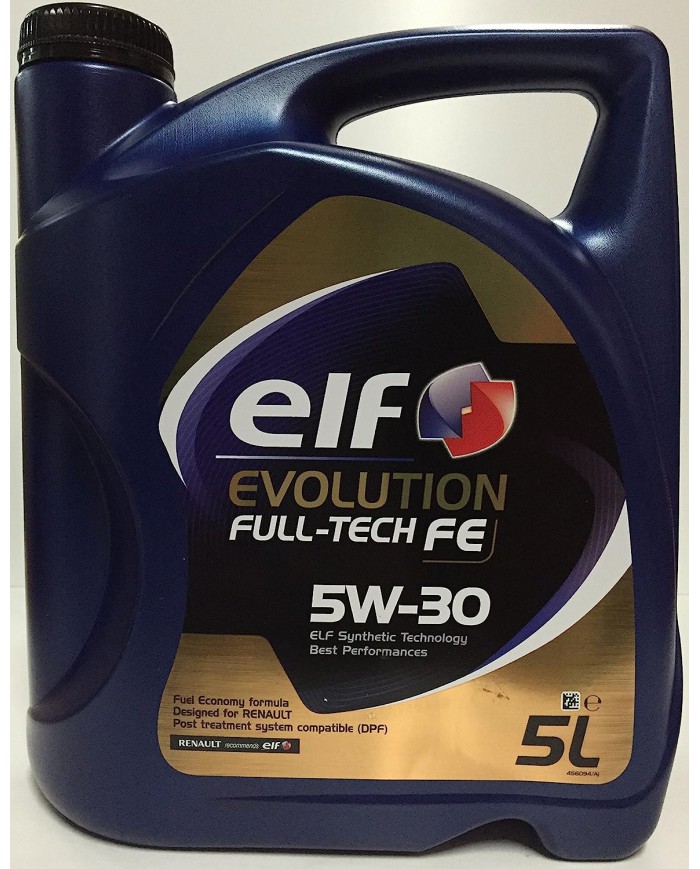 Elf - Olio motore Elf Evolution Full-Tech FE 5W-30 5 litri 5 litri  1 x 5 L Elf - Olio motore Elf Evolution Full-Tech FE 5W-30 5 litri 5 litri  1 x 5 L