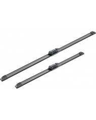 Tergicristalli Bosch Aerotwin A102S, Lunghezza 650mm/475mm, 1 set per parabrezza anteriore