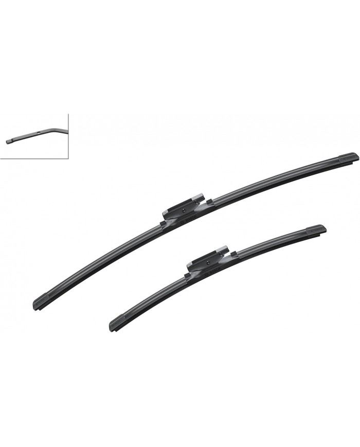 Tergicristalli Bosch Aerotwin A116S, Lunghezza 600mm/400mm, 1 set per parabrezza anteriore