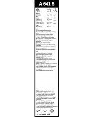 Tergicristalli Bosch Aerotwin A641S, Lunghezza 725mm/625mm, 1 set per parabrezza anteriore