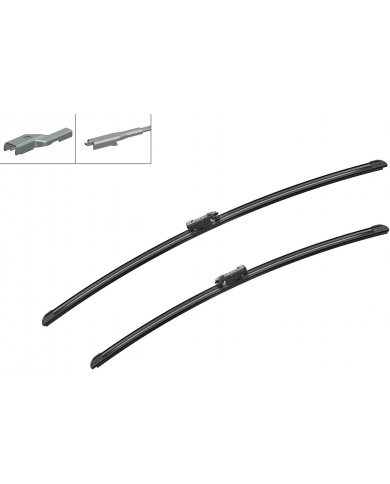 Tergicristalli Bosch Aerotwin A641S, Lunghezza 725mm/625mm, 1 set per parabrezza anteriore Tergicristalli Bosch Aerotwin A641S, Lunghezza 725mm/625mm, 1 set per parabrezza anteriore