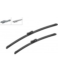 Tergicristalli Bosch Aerotwin A696S, Lunghezza 550mm/450mm, 1 set per parabrezza anteriore
