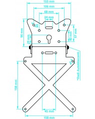 Lampa 90144 X-Plate, portatarga