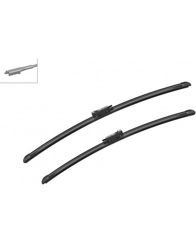 Tergicristalli Bosch Aerotwin A294S, Lunghezza 600mm/550mm, 1 set per parabrezza anteriore Tergicristalli Bosch Aerotwin A294S, Lunghezza 600mm/550mm, 1 set per parabrezza anteriore