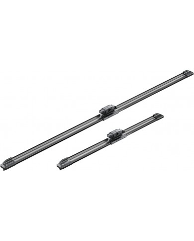 Tergicristalli Bosch Aerotwin A250S, Lunghezza 650mm/360mm, 1 set per parabrezza anteriore Tergicristalli Bosch Aerotwin A250S, Lunghezza 650mm/360mm, 1 set per parabrezza anteriore