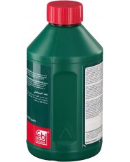 febi bilstein 06161 olio idraulico per impianto idraulico servosterzo (1 litro, verde, sintetico, -40° / +130° ) + sistema