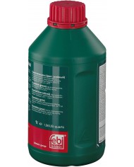 febi bilstein 06161 olio idraulico per impianto idraulico servosterzo (1 litro, verde, sintetico, -40° / +130° ) + sistema