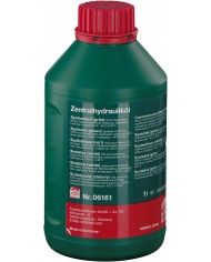 febi bilstein 06161 olio idraulico per impianto idraulico servosterzo (1 litro, verde, sintetico, -40° / +130° ) + sistema