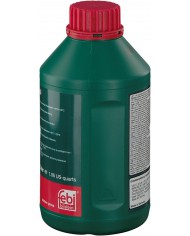 febi bilstein 06161 olio idraulico per impianto idraulico servosterzo (1 litro, verde, sintetico, -40° / +130° ) + sistema