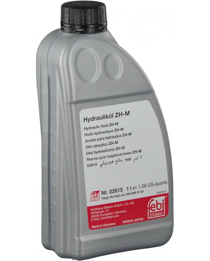 febi bilstein 02615 olio idraulico per sistema e controllo sospensioni idropneumatiche | MERCEDES BENZ febi bilstein 02615 olio idraulico per sistema e controllo sospensioni idropneumatiche | MERCEDES BENZ