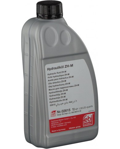 febi bilstein 02615 olio idraulico per sistema e controllo sospensioni idropneumatiche | MERCEDES BENZ febi bilstein 02615 olio idraulico per sistema e controllo sospensioni idropneumatiche | MERCEDES BENZ