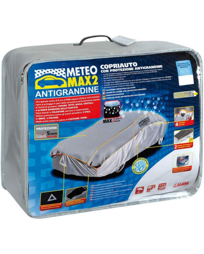 Lampa 20553 Meteo-Max 2, copriauto antigrandine - AG-4 - cm 160x180x450 Lampa 20553 Meteo-Max 2, copriauto antigrandine - AG-4 - cm 160x180x450