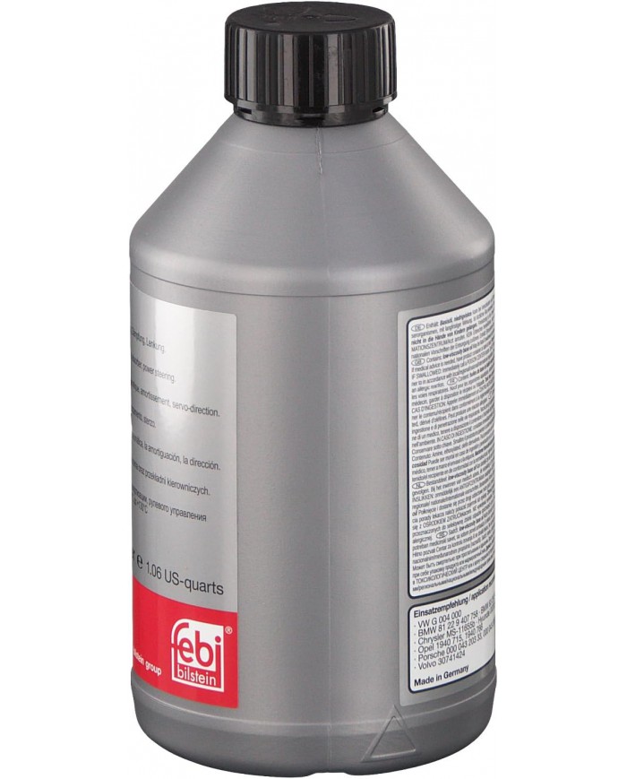 febi bilstein 46161 olio idraulico per impianto idraulico, servosterzo + sistema controllo livello | AUDI, BMW, MINI (BMW),