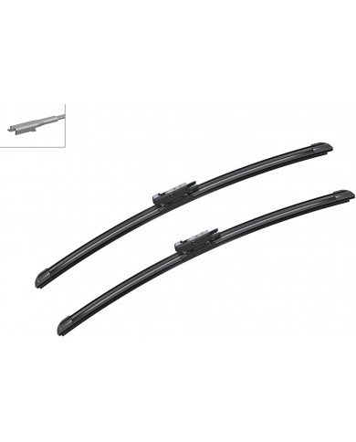 Tergicristalli Bosch Aerotwin A922S, Lunghezza 500mm/500mm, 1 set per parabrezza anteriore Tergicristalli Bosch Aerotwin A922S, Lunghezza 500mm/500mm, 1 set per parabrezza anteriore