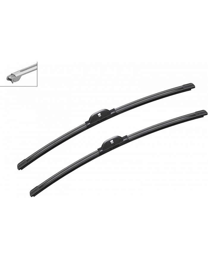 Tergicristalli Bosch Aerotwin A933S, Lunghezza 550mm/550mm, 1 set per parabrezza anteriore