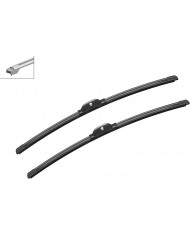 Tergicristalli Bosch Aerotwin A933S, Lunghezza 550mm/550mm, 1 set per parabrezza anteriore