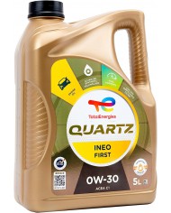 Olio lubrificante per motori Total Quartz Ineo First 0W-30 5 litri Olio lubrificante per motori Total Quartz Ineo First 0W-30 5 litri