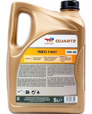 Olio lubrificante per motori Total Quartz Ineo First 0W-30 5 litri