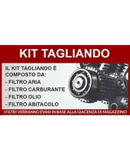 KIT TAGLIANDO CON 4 FILTRI MISTI PER MOTORI 1.3 MULTIJET (FILTRO OLIO, FILTRO ARIA, FILTRO CARBURANTE E FILTRO ABITACOLO) + 4