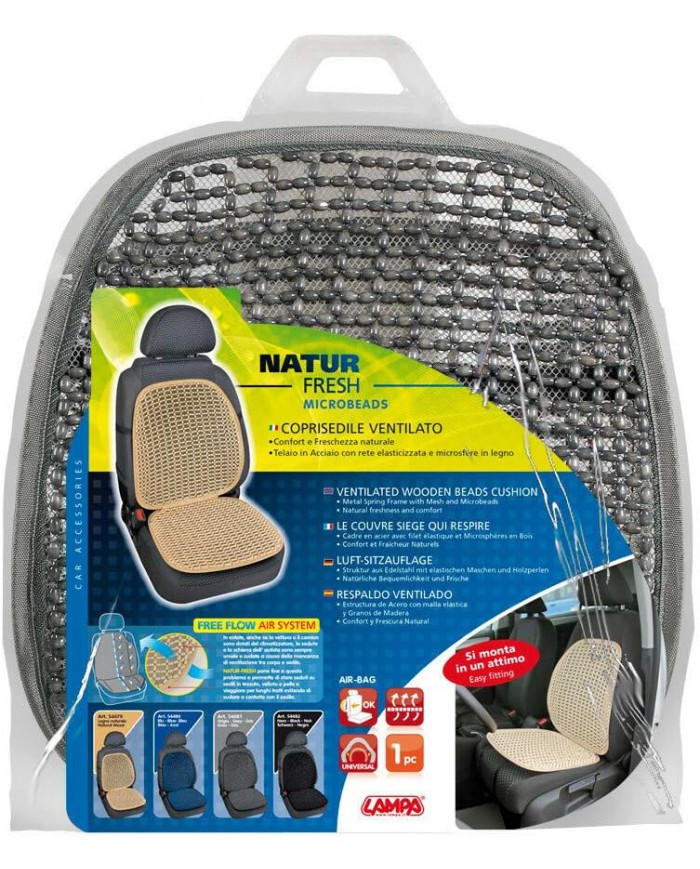 Lampa 54481 Natur-Fresh, Schienale ventilato - Grigio Lampa 54481 Natur-Fresh, Schienale ventilato - Grigio