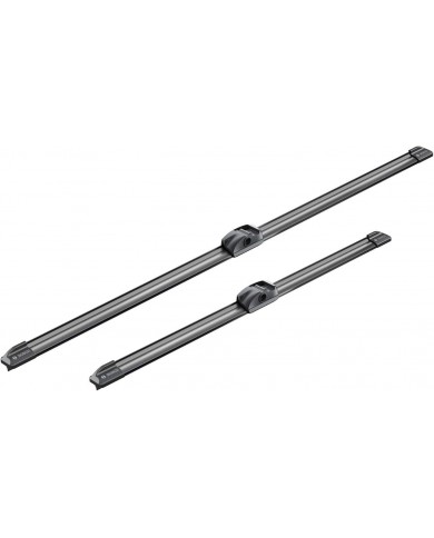 Tergicristalli Bosch Aerotwin A523S, Lunghezza 650mm/450mm, 1 set per parabrezza anteriore Tergicristalli Bosch Aerotwin A523S, Lunghezza 650mm/450mm, 1 set per parabrezza anteriore