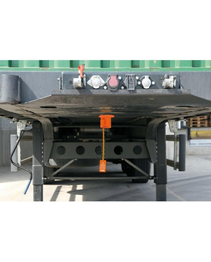 Lampa 98703 Antifurto Meccanico, Arancione Lampa 98703 Antifurto Meccanico, Arancione