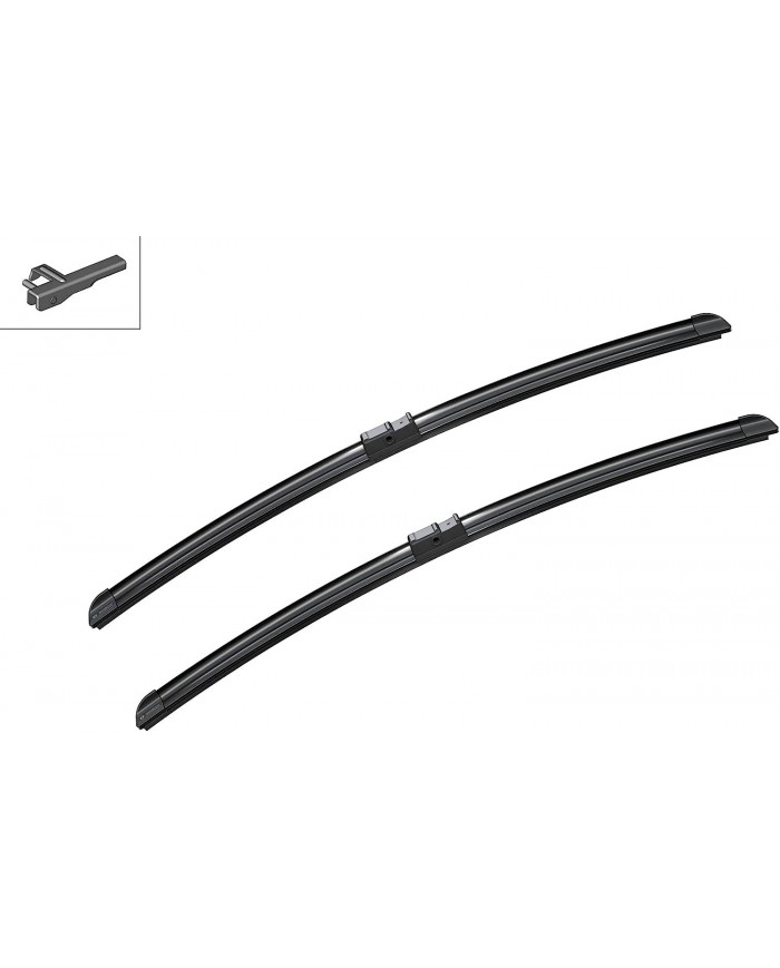 Tergicristalli Bosch Aerotwin A938S, Lunghezza 600mm/600mm, 1 set per parabrezza anteriore Tergicristalli Bosch Aerotwin A938S, Lunghezza 600mm/600mm, 1 set per parabrezza anteriore