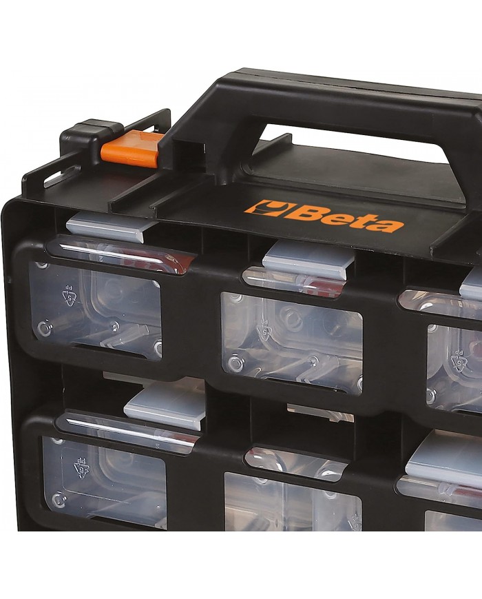 BETA Valigette 12 Vasch. Portaminuterie /V12, Nero, 300 x 145 x 330 mm