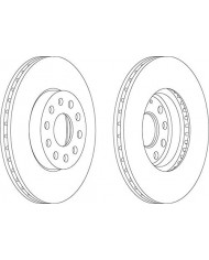 Ferodo DDF1218 - Premier Disco Freno - (confezione 2 pezzi)