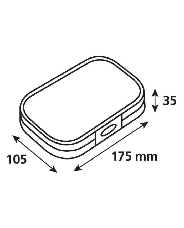 Lampa 90424 Supporto Magnetico per Moto, Nero, Taglia Unica