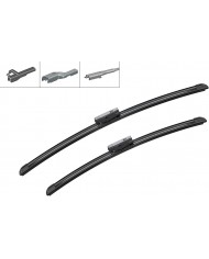 Tergicristalli Bosch Aerotwin AM460S, Lunghezza 530mm/450mm, 1 set per parabrezza anteriore Tergicristalli Bosch Aerotwin AM460S, Lunghezza 530mm/450mm, 1 set per parabrezza anteriore