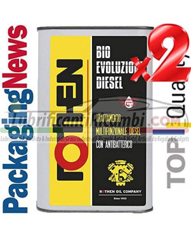 Rothen 2 Litri ADDITIVO Auto Top per Motori Diesel PULITORE Pulizia INIETTORI BIO Evoluzione Diesel - 2 Litri Rothen 2 Litri ADDITIVO Auto Top per Motori Diesel PULITORE Pulizia INIETTORI BIO Evoluzione Diesel - 2 Litri