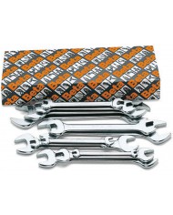 Beta 55/S8 - Set di Chiavi a Forchetta Doppie - 8 Pezzi Beta 55/S8 - Set di Chiavi a Forchetta Doppie - 8 Pezzi