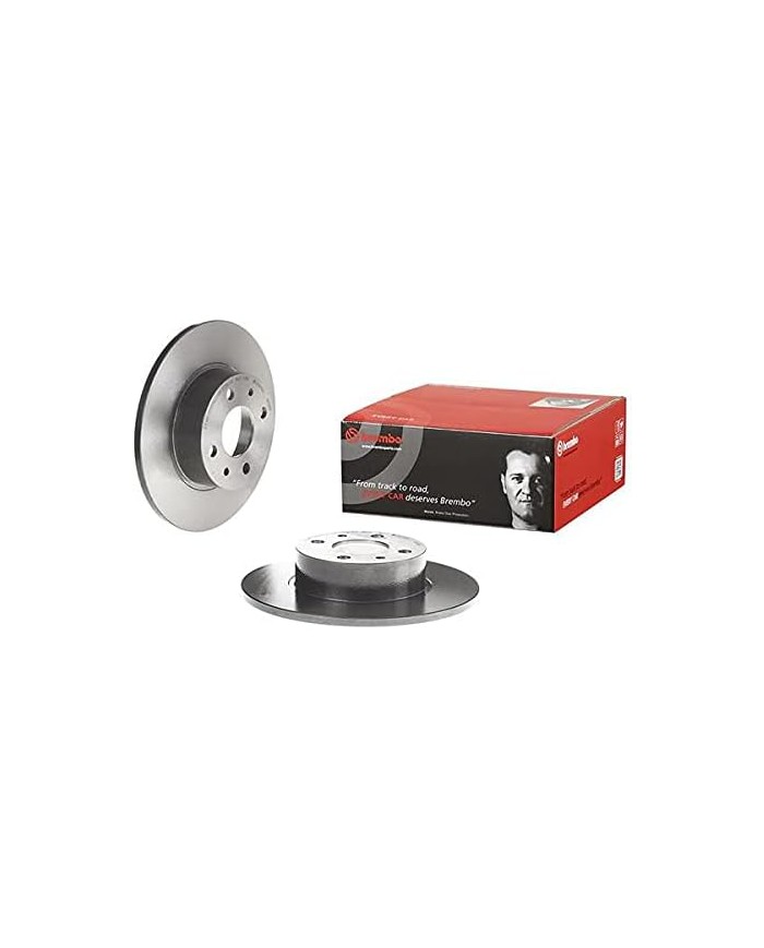Brembo 08.3126.11 - Disco Freno con Verniciatura UV (Set di 2) - Posteriore Brembo 08.3126.11 - Disco Freno con Verniciatura UV (Set di 2) - Posteriore