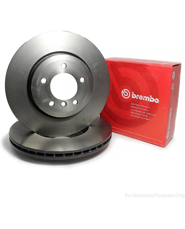 Brembo 09.8616.10 - Disco Freno Anteriore - Set di 2 dischi Brembo 09.8616.10 - Disco Freno Anteriore - Set di 2 dischi