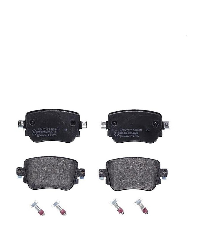 Brembo P 85 135 - Pastiglia Freno - Posteriore Brembo P 85 135 - Pastiglia Freno - Posteriore