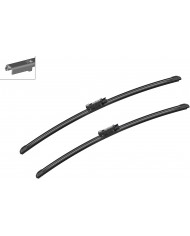 Tergicristalli Bosch Aerotwin A955S, Lunghezza 600mm/575mm, 1 set per parabrezza anteriore Tergicristalli Bosch Aerotwin A955S, Lunghezza 600mm/575mm, 1 set per parabrezza anteriore