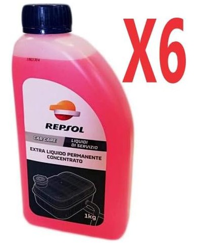 Repsol ANTIGELO Rosso Car Care (6LITRI) Repsol ANTIGELO Rosso Car Care (6LITRI)