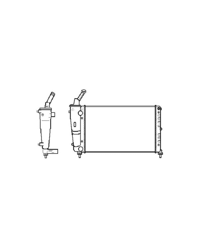 Nrf 53619 Radiatore, Raffreddamento motore Nrf 53619 Radiatore, Raffreddamento motore