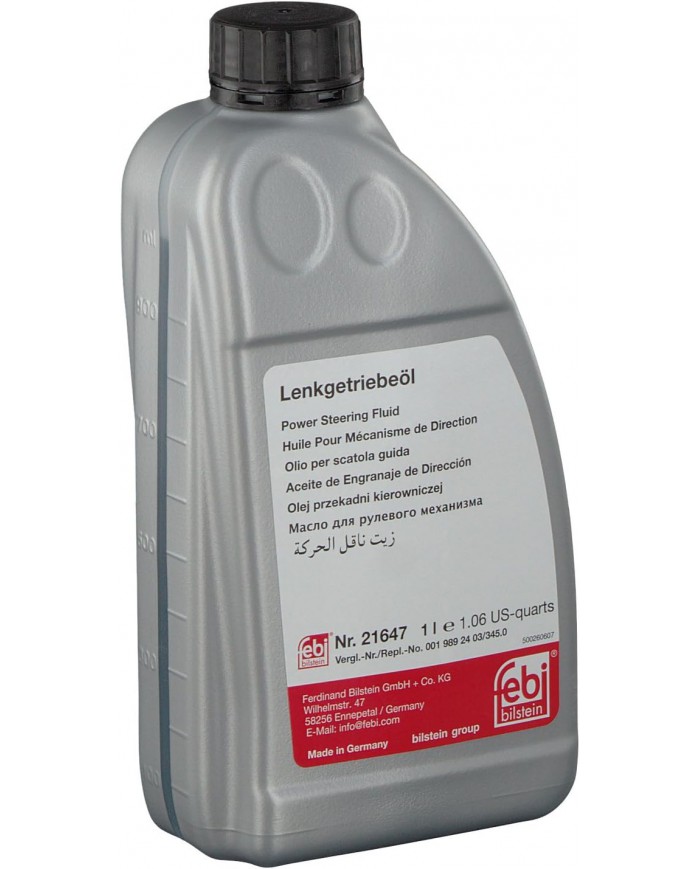 febi bilstein 21647 olio idraulico per servosterzo | MERCEDES BENZ febi bilstein 21647 olio idraulico per servosterzo | MERCEDES BENZ