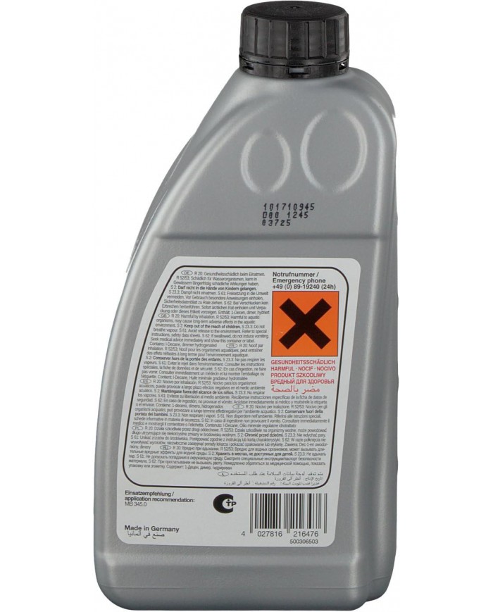 febi bilstein 21647 olio idraulico per servosterzo | MERCEDES BENZ